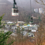 Die Burgberg Seilbahn in Bad Harzburg, Niedersachsen, Deutschland | The Burgberg Castle Hill Cable Car in Bad Harzburg, Lower Saxony, Germany, Europe