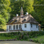 Landhaus Schloss Liselund, Insel Mön, Dänemark, Europa | The old manor house, Liselund Castle, Moen island, Denmark, Europe