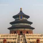 Halle des Erntegebets im Himmelstempel, Peking oder Beijing, Volksrepublik, China, Asien | Hall of Prayer for Good Harvests in the Temple of Heaven, Beijing, People's Republic of China, Asia
