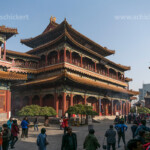 Lamatempel oder Yonghe-Tempel, Peking / Beijing, Volksrepublik China, Asien | Yonghe or Lama Temple in Beijing, People's Republic of China, Asia