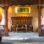 Wohnraum im Neuen Sommerpalast, Peking oder Beijing, Volksrepublik, China, Asien | Summer Palace interior, Beijing, People's Republic of China, Asia