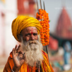 Portrait eines Sadhu, Varanasi, Uttar Pradesh, Indien, Asien | Sadhu Portrait, Varanasi, Uttar Pradesh, India, Asia