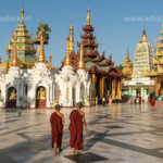 Shwedagon Pagode in Yangon oder Rangun, Myanmar , Asien | Shwedagon Pagoda in Yangon or Rangoon, Myanmar, Asia
