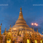 Shwedagon Pagode in Yangon oder Rangun, Myanmar , Asien | Shwedagon Pagoda in Yangon or Rangoon, Myanmar, Asia