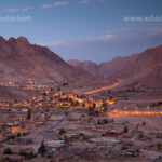 4293 / St. Kathrin: AFRIKA, AEGYPTEN,SINAI, ST. KATHRIN, (EL MILGA), 08.10.2010: der Ort St. Kathrin oder El Milga beim Katharinenkloster auf der Halbinsel Sinai, Ägypten