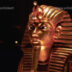 Totenmaske Tut Ench Amuns im Ägyptischen Museum - Kairo | Death-mask of Tutankhamun in the Egyptian Museum Cairo