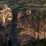 Kloster Varlaam, eines der orthodoxen Meteora-Klöster, UNESCO-Weltkulturerbe in Thessalien, Griechenland | The Holy Monastery of Varlaam: The Meteora complex of Eastern Orthodox monasteries, UNESCO World Heritage in the Plain of Thessaly, Greece