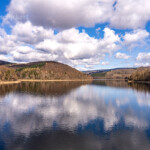 Die Sösetalsperre in Osterode am Harz, Niedersachsen, Deutschland | The Söse Reservoir in Osterode am Harz, Lower Saxony, Germany