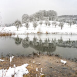 Verschneite Winterlandschaft im Sauerland, Sundern, Hochsauerlandkreis, Nordrhein-Westfalen| Snowy winter landscape in Sundern, Hochsauerland district, North Rhine-Westphalia, Germany