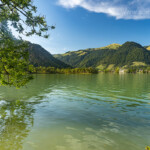 See und Ort Walchsee, Tirol, Österreich | lake and village Walchsee, Tyrol, Austria