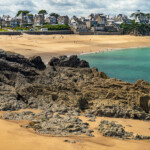 Plage de la pointe du Christ und Plage du Val bei Rothéneuf, Saint Malo, Bretagne, Frankreich | Beaches Plage de la pointe du Christ and Plage du Val in Rothéneuf, Saint Malo, Brittany, France