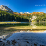 Der Schwarze See oder Crno jezero, Durmitor Nationalpark, Žabljak, Montenegro, Europa | The Black Lake, Crno jezero, Durmitor National Park, Žabljak, Montenegro, Europe