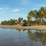 Sandstrand von Ngwe Saung, Myanmar, Asien | sandy beach, Ngwesaung, Myanmar, Asia
