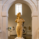 Marmor Statue der Aphrodite von Soli im Zypernmuseum, Nikosia, Zypern, Europa | Marble Statuette of Aphrodite from Soli, The Cyprus Museum, Nicosia, Cyprus, Europe