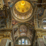 Kuppel der Basilika San Giovanni Battista in Finale Ligure, Riviera di Ponente, Ligurien, Italien, Europa | Dome of the Basilica of St. John the Baptist in Finale Ligure, Riviera di Ponente, Liguria, Italy, Europe