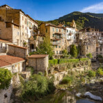 Das mittelalterliche Dorf Rocchetta Nervina im Tal Val Nervia, Ligurien, Italien, Europa | The medieval village Rocchetta Nervina at the Val Nervia valley, Liguria, Italy, Europe