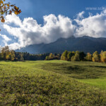 Die Landschaft des Valsugana Tal bei Vattaro, Trentino, Italien, Europa | The landscape of the Valsugana valley near Vattaro, Trentino, Italy, Europe