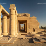 Ramesseum, Totentempel von Ramses II in der thebanischen Nekropole bei Luxor, Ägypten, Afrika | The Ramesseum, memorial temple or mortuary temple of Pharaoh Ramesses II in the Theban Necropolis near Luxor, Egypt, Africa