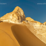Landschaft in der Weißen Wüste im ägyptischen Teil der Libyschen Wüste, Ägypten, Afrika | White Desert landscape, Egypt, Africa