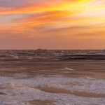 Sonnenuntergang im Nationalpark Weiße Wüste im ägyptischen Teil der Libyschen Wüste, Ägypten, Afrika | Sunset at the White Desert National Park, Egypt, Africa