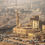 Die Sayyida Aisha Moschee von oben gesehen, Kairo, Ägypten, Afrika | The Sayyida Aisha Mosque seen from above, Cairo, Egypt, Africa