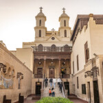Die Koptisch-Orthodoxe Kirche der Heiligen Jungfrau Maria oder Hängende Kirche in Kairo , Ägypten, Afrika | Saint Virgin Mary's Coptic Orthodox Church or Hanging Church in Cairo, Egypt, Africa