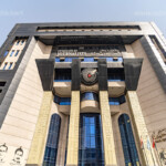 Gebäude des Syndycate of Journalists in Kairo , Ägypten, Afrika | Syndycate of Journalists building in Cairo, Egypt, Africa