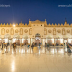 Innenhof der al-Azhar-Moschee in der Abenddämmerung, Kairo , Ägypten, Afrika | Al-Azhar Mosque Courtyard at dusk, Cairo, Egypt, Africa