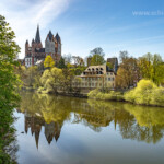 Die Lahn und der Dom in Limburg an der Lahn, Hessen, Deutschland | Lahn river and the Cathedral in Limburg an der Lahn, Hesse, Germany